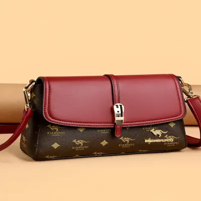 GENUINE LEATHER SMALL SQUARE BAG
